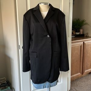 Dressy black blazer